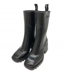 中古・古着通販】Chloe (クロエ) レインブーツ ブラック サイズ:36