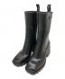 Chloe（クロエ）の古着「BETTYサイドジップ スクエアトゥ レインブーツ」｜ブラック