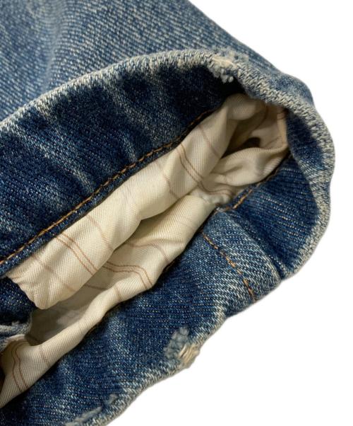 POLO RALPH LAUREN（ポロ・ラルフローレン）POLO RALPH LAUREN (ポロ・ラルフローレン) デニムテーラードジャケット インディゴ サイズ:2の古着・服飾アイテム