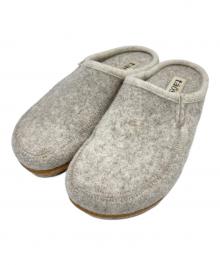 Taos Footwear（タオスフットウェア）の古着「ウールサンダル」｜アイボリー