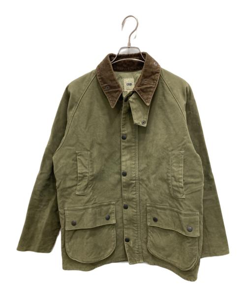 F.O.B FACTORY（エフオービー ファクトリー）F.O.B FACTORY (エフオービー ファクトリー) ライディングジャケット オリーブ サイズ:Mの古着・服飾アイテム
