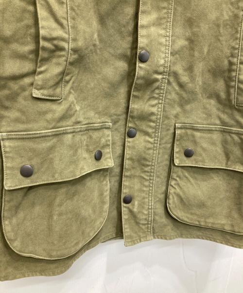 F.O.B FACTORY（エフオービー ファクトリー）F.O.B FACTORY (エフオービー ファクトリー) ライディングジャケット オリーブ サイズ:Mの古着・服飾アイテム