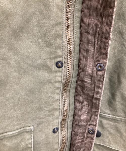 F.O.B FACTORY（エフオービー ファクトリー）F.O.B FACTORY (エフオービー ファクトリー) ライディングジャケット オリーブ サイズ:Mの古着・服飾アイテム