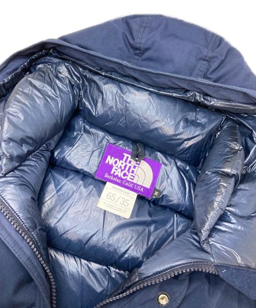 THE NORTHFACE PURPLELABEL（ザ・ノースフェイス パープルレーベル）THE NORTHFACE PURPLELABEL (ザ・ノースフェイス パープルレーベル) 65/35 Mountain Short Down Parka ネイビー サイズ:Mの古着・服飾アイテム