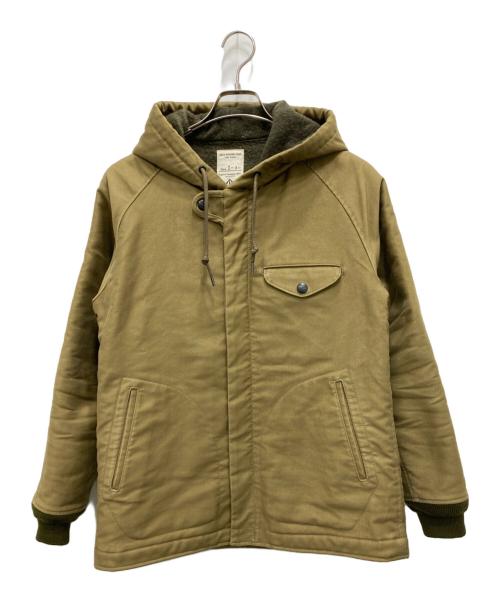 TUGBOAT GARMENTS（タグボートガーメンツ）TUGBOAT GARMENTS (タグボートガーメンツ) DECK HOODED COAT カーキ サイズ:36の古着・服飾アイテム