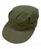 THE H.W.DOG&CO.エイチダブリュードッグアンドコー）の古着「キャスケット」｜オリーブ