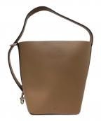 &MyuQアンドミューク）の古着「レザーバッグ」｜ブラウン