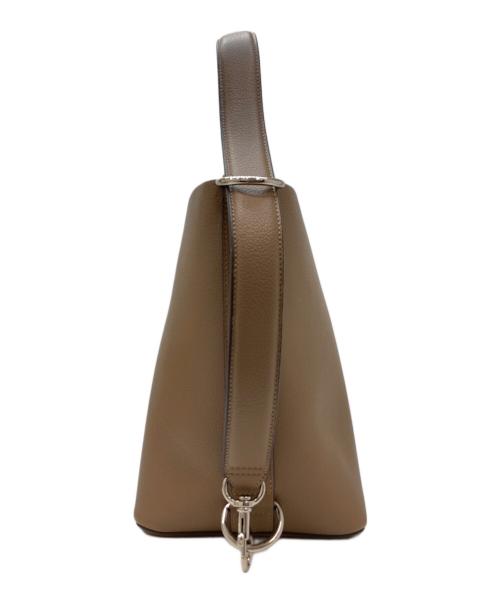 &MyuQ（アンドミューク）&myuq (アンドミューク) レザーバッグ ブラウンの古着・服飾アイテム