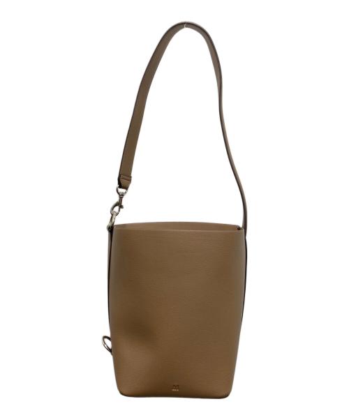 &MyuQ（アンドミューク）&myuq (アンドミューク) レザーバッグ ブラウンの古着・服飾アイテム