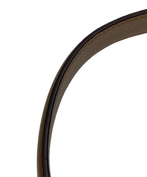 &MyuQ（アンドミューク）&myuq (アンドミューク) レザーバッグ ブラウンの古着・服飾アイテム