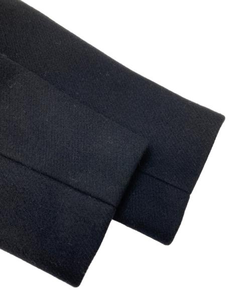 TORY BURCH（トリーバーチ）TORY BURCH (トリーバーチ) ファー付ナポレオンコート ブラック サイズ:2の古着・服飾アイテム