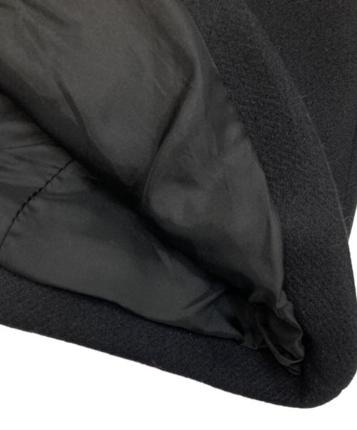 TORY BURCH（トリーバーチ）TORY BURCH (トリーバーチ) ファー付ナポレオンコート ブラック サイズ:2の古着・服飾アイテム