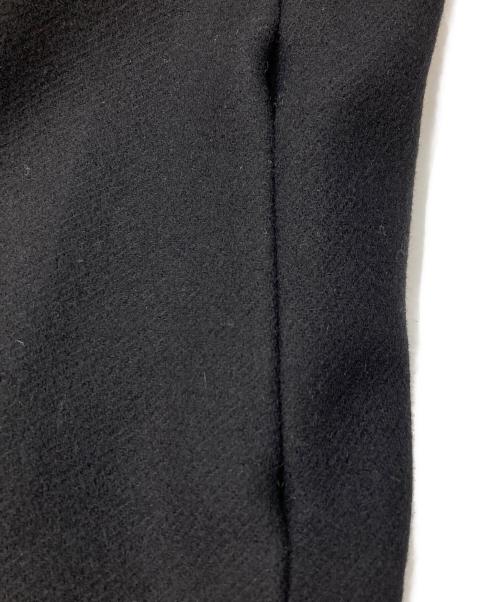 TORY BURCH（トリーバーチ）TORY BURCH (トリーバーチ) ファー付ナポレオンコート ブラック サイズ:2の古着・服飾アイテム