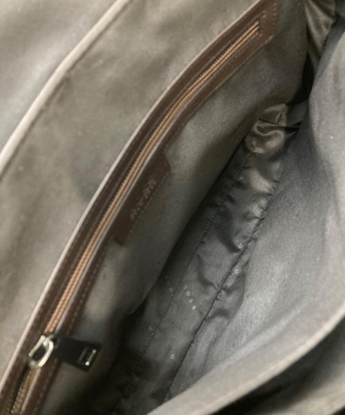 BOSS HUGO BOSS（ボス ヒューゴボス）BOSS HUGO BOSS (ボス ヒューゴボス) 2WAYブリーフケース ブラウンの古着・服飾アイテム