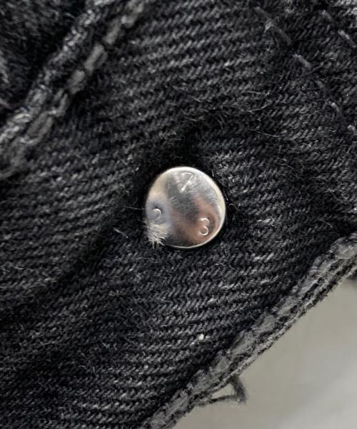 LEVI'S（リーバイス）LEVI'S (リーバイス) 501後染めデニムパンツ ブラック サイズ:W33の古着・服飾アイテム