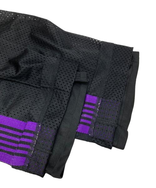 Needles（ニードルズ）Needles (ニードルズ) BEAMS (ビームス) NARROW MESH TRACKPANTS ブラック サイズ:Mの古着・服飾アイテム