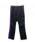 Needles（ニードルズ）の古着「NARROW MESH TRACKPANTS」｜ブラック
