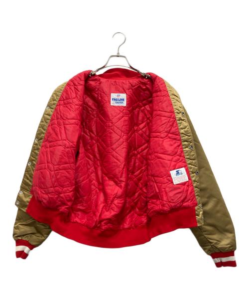 STARTER（スターター）STARTER (スターター) スタジャン ゴールド サイズ:Lの古着・服飾アイテム