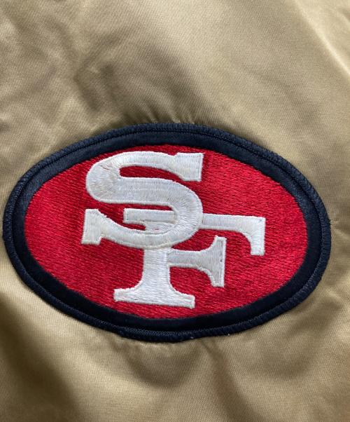 STARTER（スターター）STARTER (スターター) スタジャン ゴールド サイズ:Lの古着・服飾アイテム