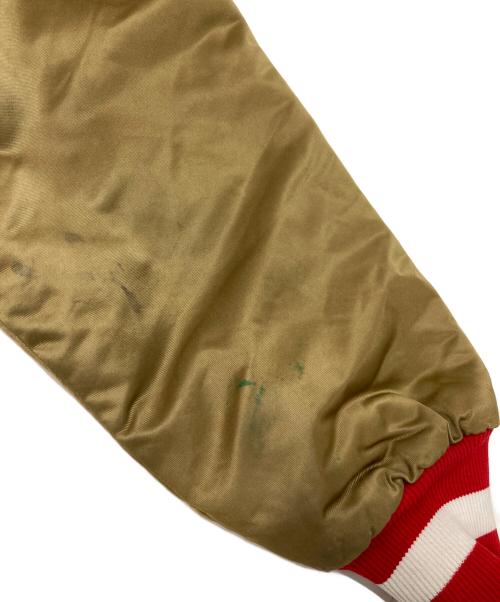 STARTER（スターター）STARTER (スターター) スタジャン ゴールド サイズ:Lの古着・服飾アイテム