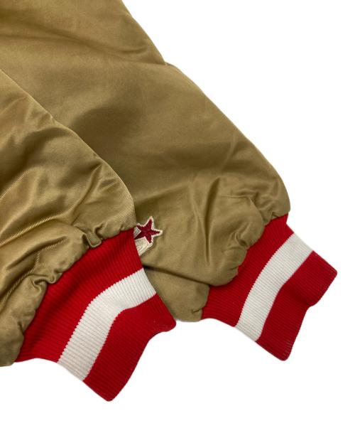STARTER（スターター）STARTER (スターター) スタジャン ゴールド サイズ:Lの古着・服飾アイテム
