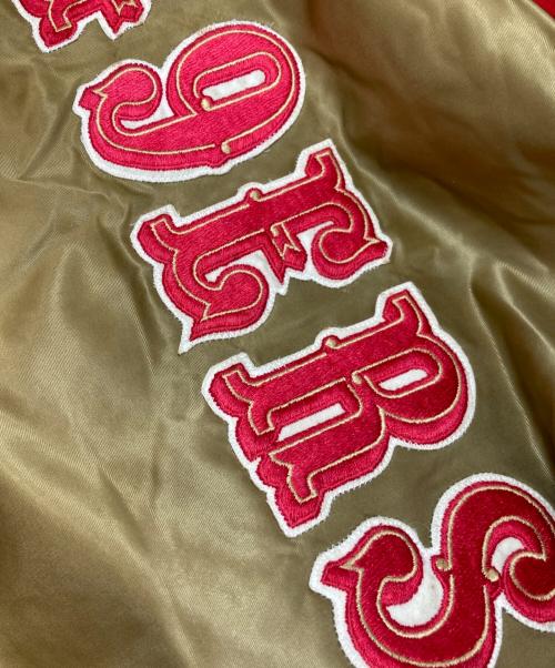 STARTER（スターター）STARTER (スターター) スタジャン ゴールド サイズ:Lの古着・服飾アイテム