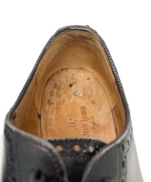 JOHN LOBB（ジョンロブ）JOHN LOBB (ジョンロブ) メダリオンウィングチップシューズ ブラック サイズ:不明(実寸参照)の古着・服飾アイテム