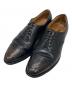 JOHN LOBB（ジョンロブ）の古着「メダリオンストレートチップシューズ」｜ブラック