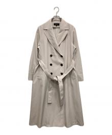 UNTITLED（アンタイトル）の古着「バックサテン トレンチコート」｜アイボリー