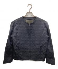 MACKINTOSH LONDON（マッキントッシュ ロンドン）の古着「ビジューノーカラージャケット」｜ブラック