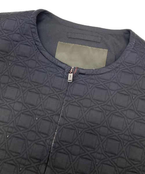 MACKINTOSH LONDON（マッキントッシュ ロンドン）MACKINTOSH LONDON (マッキントッシュ ロンドン) ビジューノーカラージャケット ブラック サイズ:38 未使用品の古着・服飾アイテム