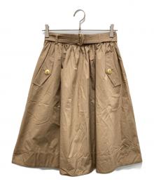 BLUE LABEL CRESTBRIDGE（ブルーレーベルクレストブリッジ）の古着「スカート」｜ブラウン