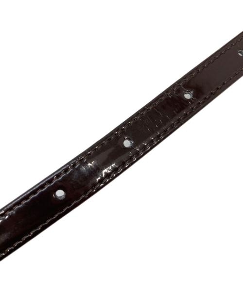 BLUE LABEL CRESTBRIDGE（ブルーレーベルクレストブリッジ）BLUE LABEL CRESTBRIDGE (ブルーレーベルクレストブリッジ) チェックニットワンピース ブラウン サイズ:38の古着・服飾アイテム