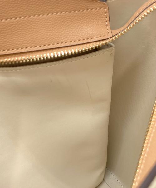 Kate Spade（ケイトスペード）Kate Spade (ケイトスペード) ヴォヤージュ キャンバス ラージ ワーク トート ベージュの古着・服飾アイテム