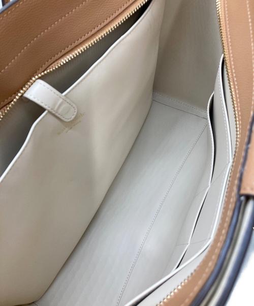 Kate Spade（ケイトスペード）Kate Spade (ケイトスペード) ヴォヤージュ キャンバス ラージ ワーク トート ベージュの古着・服飾アイテム
