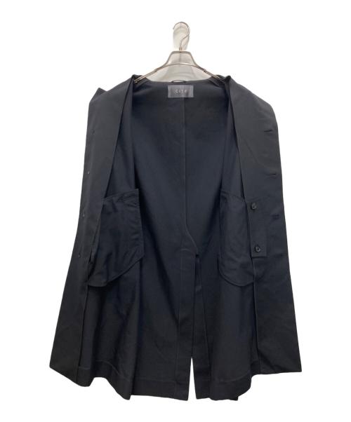 CITY（シティ）CITY (シティ) BALCOLLAR COAT ブラック サイズ:2の古着・服飾アイテム