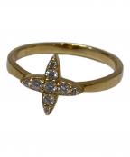 eteエテ）の古着「K18ダイヤモンドクロスリング」