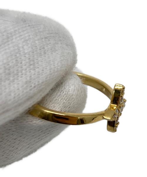 ete（エテ）ete (エテ) K18ダイヤモンドクロスリング サイズ:9号の古着・服飾アイテム