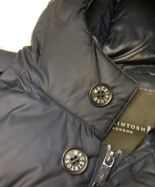 MACKINTOSH LONDON（マッキントッシュ ロンドン）MACKINTOSH LONDON (マッキントッシュ ロンドン) ポリエステルタフタフーデットダウンアウター ネイビー サイズ:40の古着・服飾アイテム