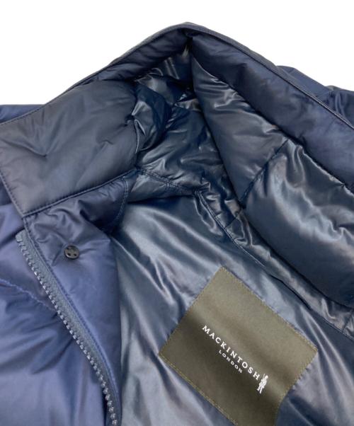 MACKINTOSH LONDON（マッキントッシュ ロンドン）MACKINTOSH LONDON (マッキントッシュ ロンドン) ポリエステルタフタフーデットダウンアウター ネイビー サイズ:40の古着・服飾アイテム