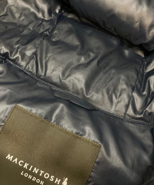 MACKINTOSH LONDON（マッキントッシュ ロンドン）MACKINTOSH LONDON (マッキントッシュ ロンドン) ポリエステルタフタフーデットダウンアウター ネイビー サイズ:40の古着・服飾アイテム
