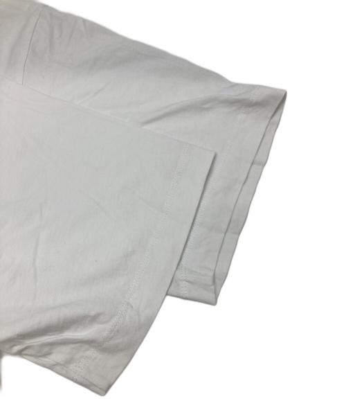 MARNI（マルニ）MARNI (マルニ) レタリングプリント オーバーサイズTシャツ ホワイト×オレンジ サイズ:38の古着・服飾アイテム