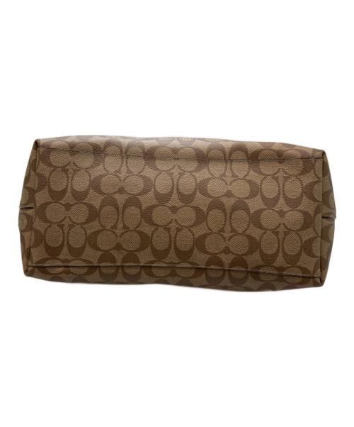 COACH（コーチ）COACH (コーチ) シグネチャートートバッグ ブラウンの古着・服飾アイテム
