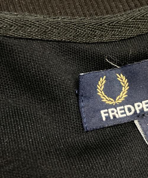 FRED PERRY（フレッドペリー）FRED PERRY (フレッドペリー) TWIN TAPE TRACK JACKET ブラック サイズ:Lの古着・服飾アイテム