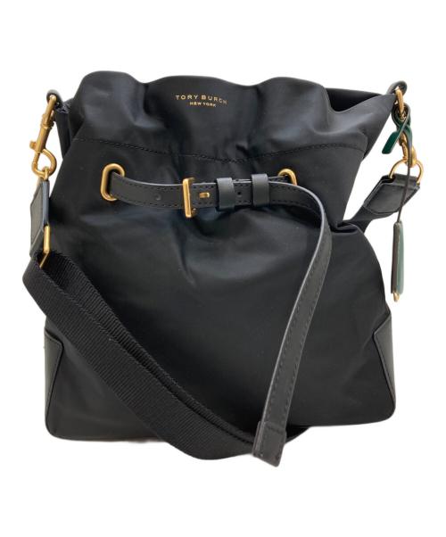 TORY BURCH（トリーバーチ）TORY BURCH (トリーバーチ) バケットバッグ ブラックの古着・服飾アイテム