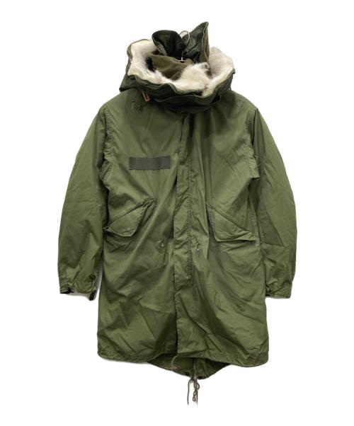 US ARMY（ユーエスアーミー）US ARMY (ユーエスアーミー) Ｍ-65 フィッシュテールパーカ フルセット グリーン サイズ:シェルXS・ライナーSの古着・服飾アイテム