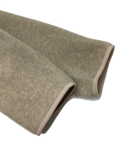 DANTON（ダントン）DANTON (ダントン) FLEECE COLLARLESS JACKET ベージュ サイズ:36の古着・服飾アイテム