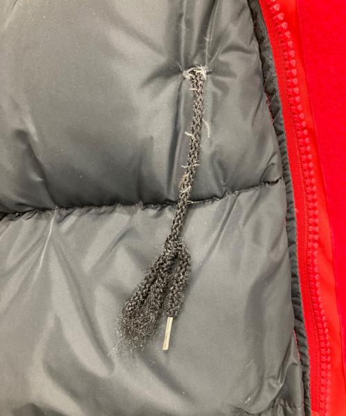 Schott（ショット）Schott (ショット) ファー付ダウンジャケット レッド サイズ:Sの古着・服飾アイテム