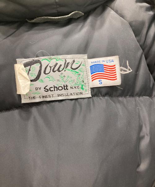 Schott（ショット）Schott (ショット) ファー付ダウンジャケット レッド サイズ:Sの古着・服飾アイテム