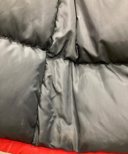 Schott（ショット）Schott (ショット) ファー付ダウンジャケット レッド サイズ:Sの古着・服飾アイテム